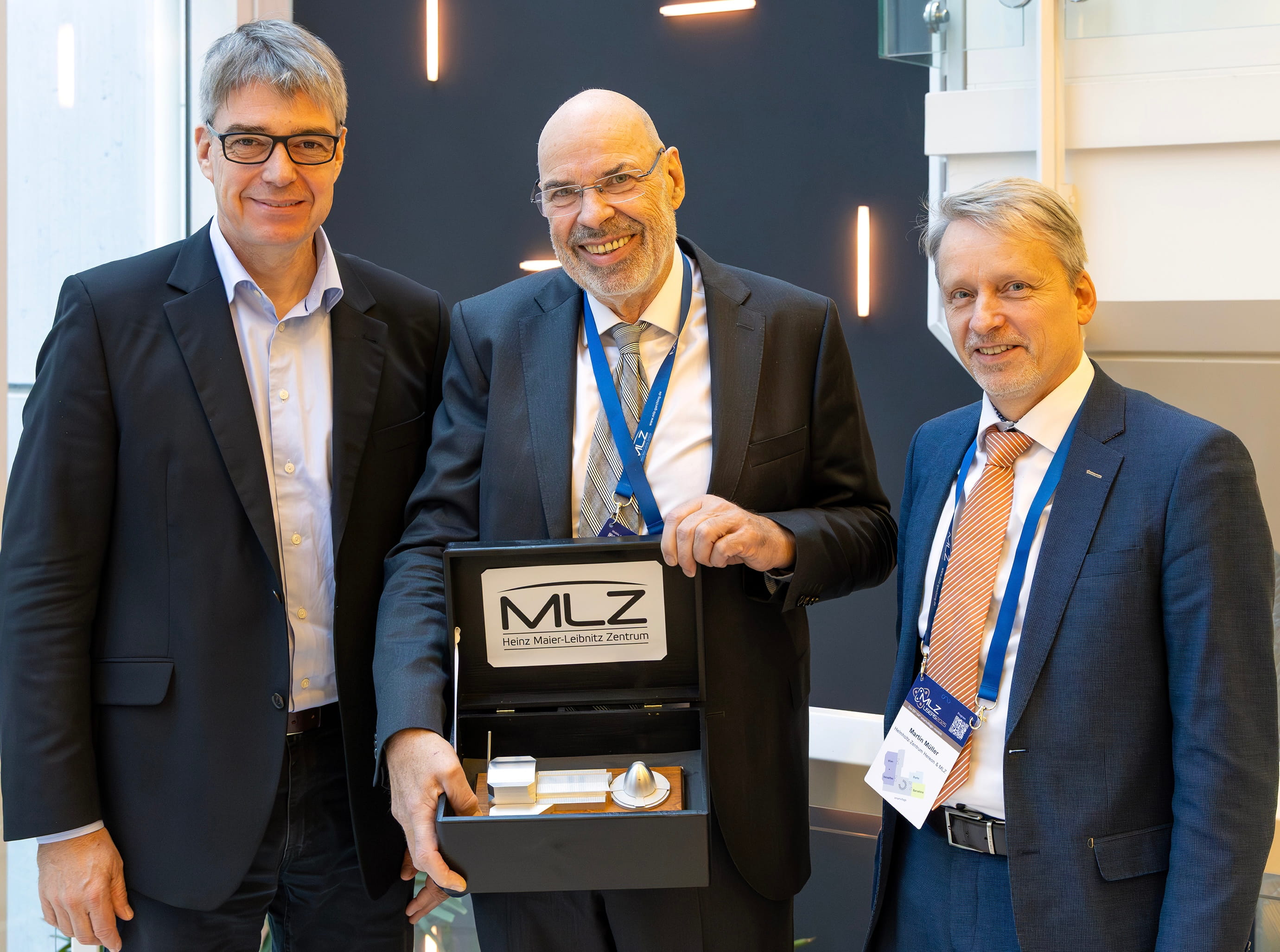 „Forschen mit Neutronen macht riesigen Spaß“: MLZ-Preis für Stephan Paul